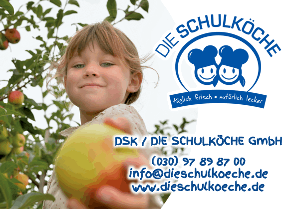 Kontakt Schulverpflegung Schulessen Berlin von DIE SCHULKÖCHE